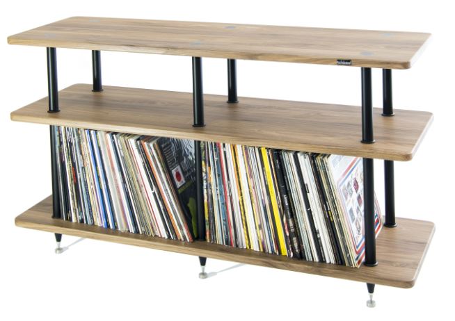 Solidsteel VL-3 Vinyl Record Storage and Hi-Fi Rack – Top Shelf Audio