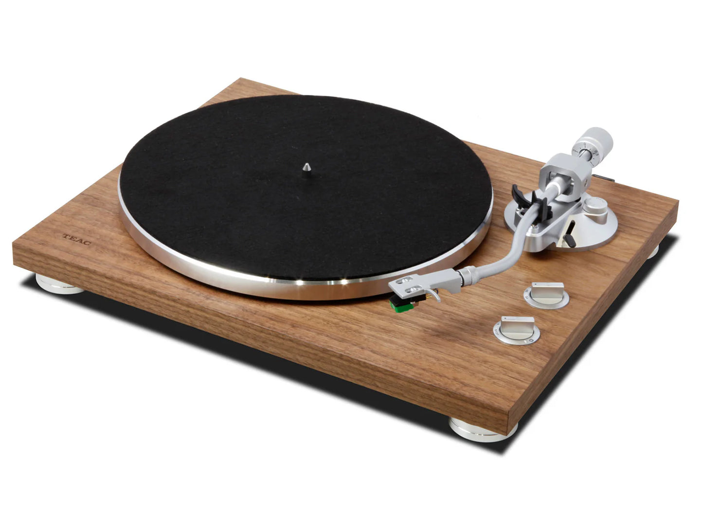 TEAC TN-400BTX Manual Belt-Drive Bluetooth Turntable--WALNUT