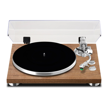 TEAC TN-400BTX Manual Belt-Drive Bluetooth Turntable--WALNUT