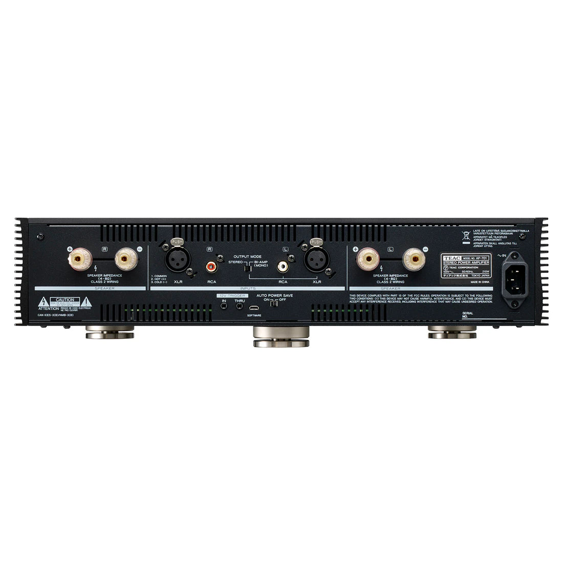 TEAC AP-505 Stereo Power Amplifier